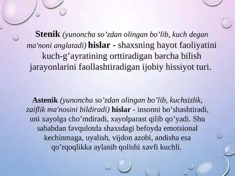 HISSIYOT HAQIDA TUSHUNCHA 3
