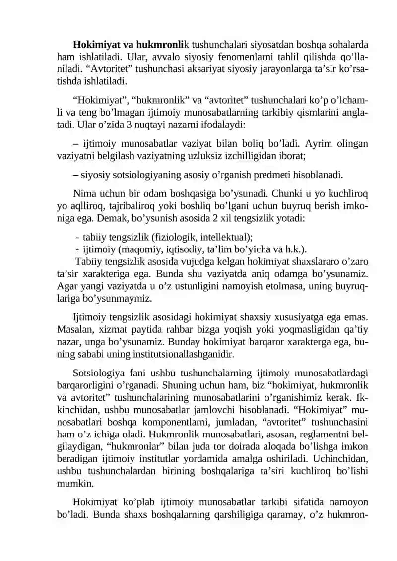 Siyosiy Sotsiologiya 3