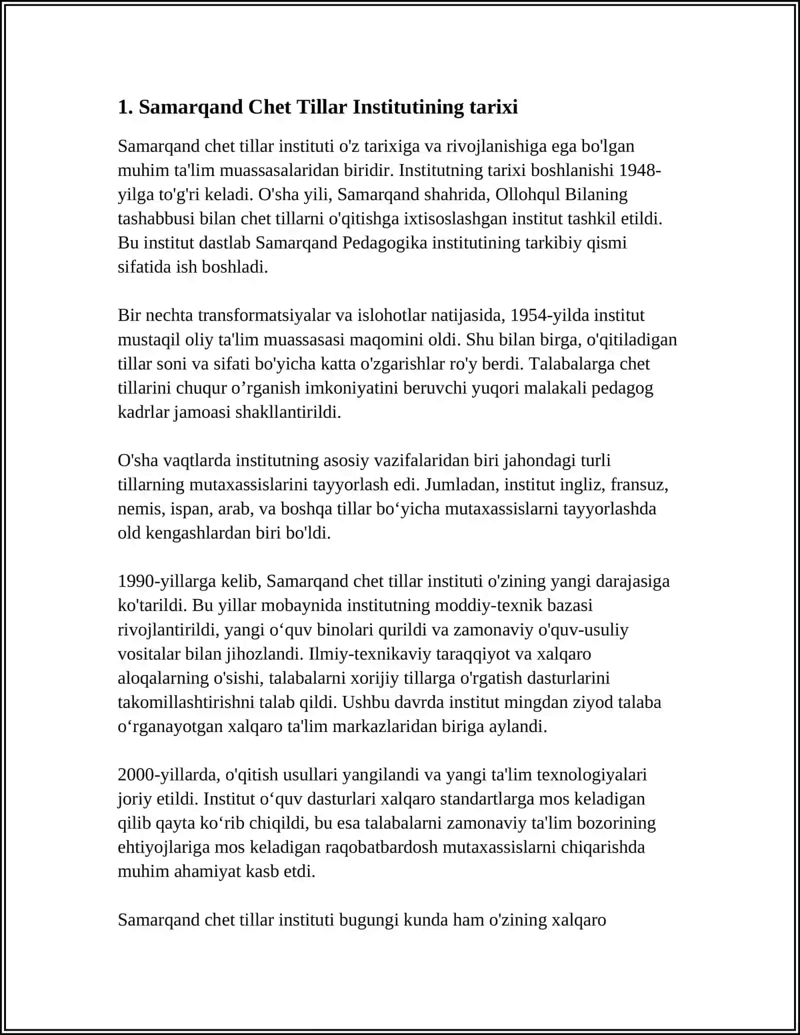 SAMARQAND CHET TILLAR INSTITUTI 3