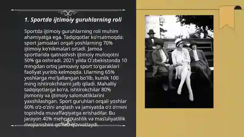 Sportda ijtimoiy guruhlarning roli 3