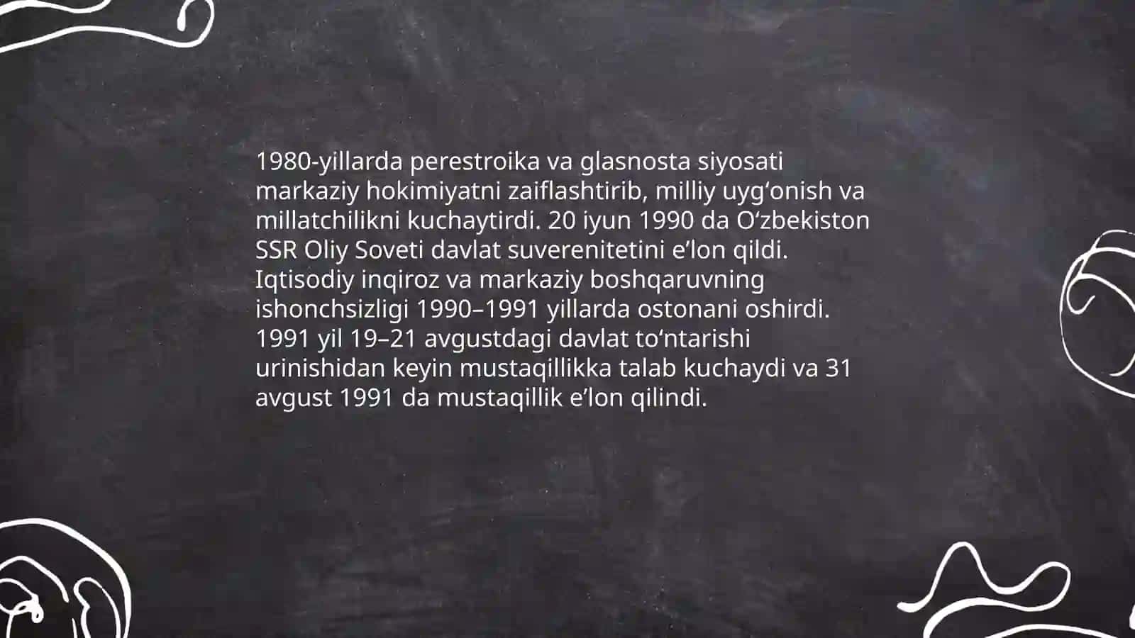 Oʻzbekiston Respublikasi mustaqilligining eʼlon qilinishi 3