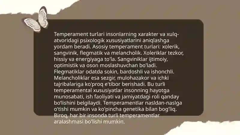Temprament 3