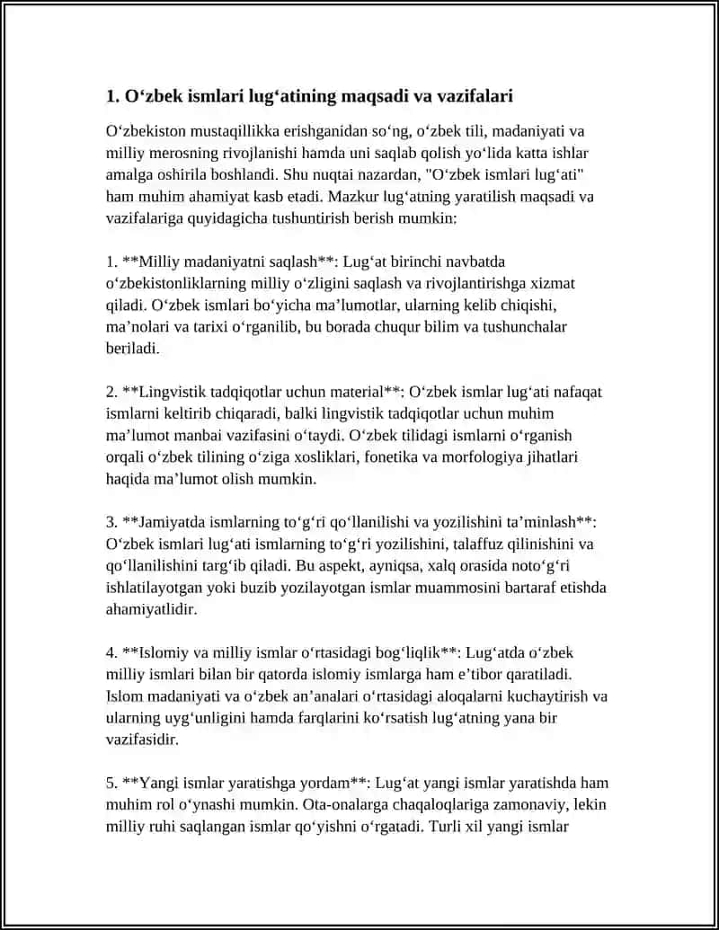 Oʻzbek Ismlari Lugʻati 3
