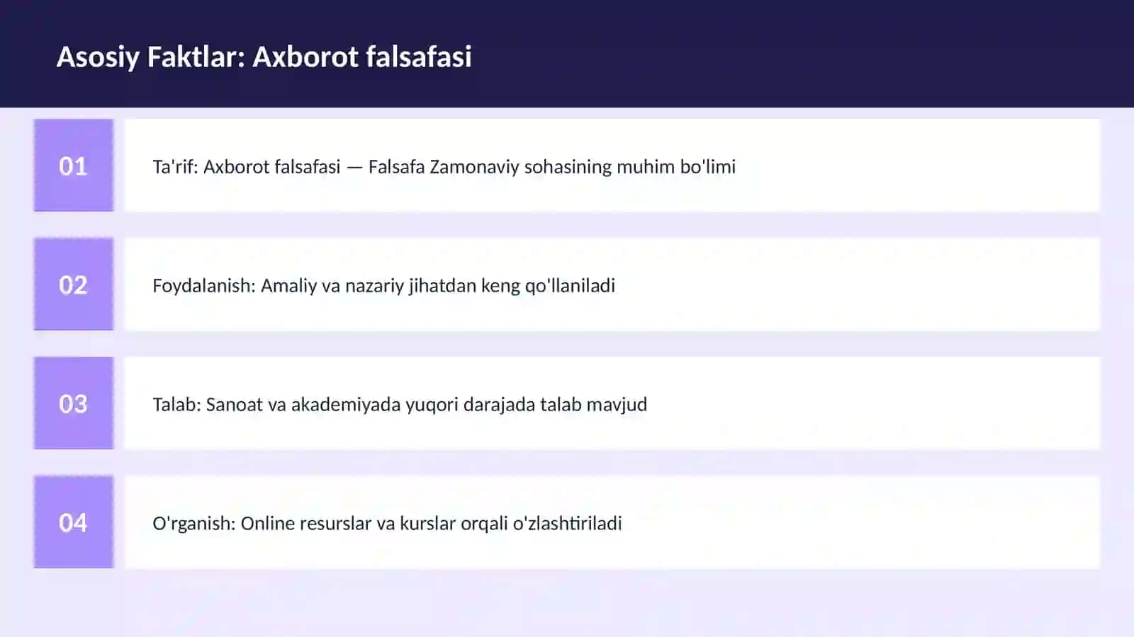 Axborot falsafasi 3