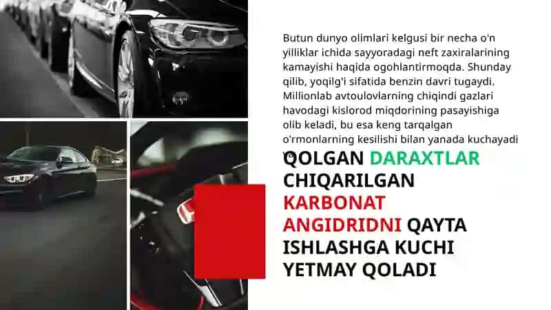 Avtotransport vositalarida yashil energiya 3