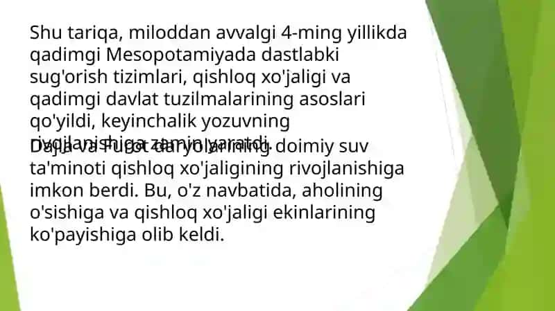Qadimgi Mesopotamiyaning yozma manbalari 3