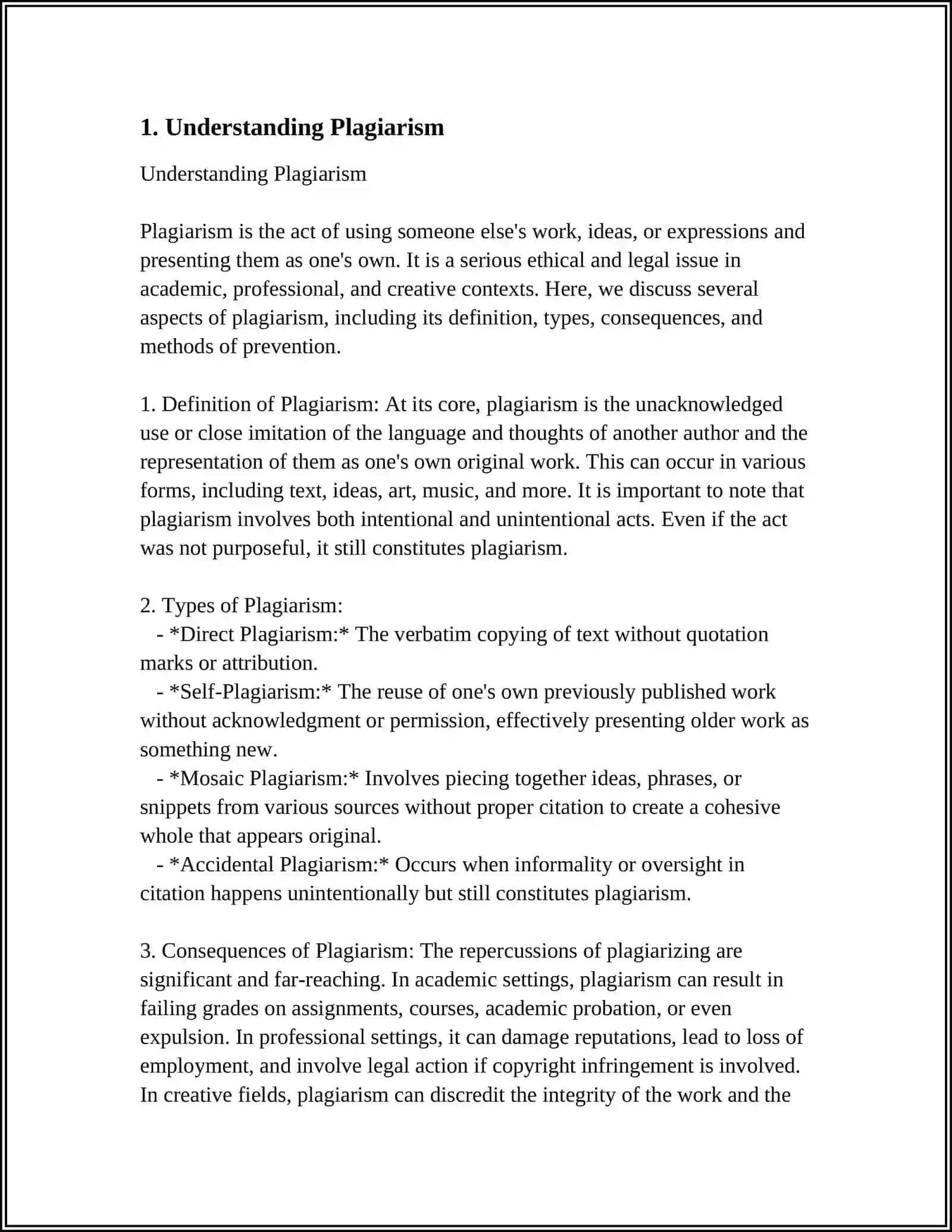 REFERENCING AND PLAGIARISM 3