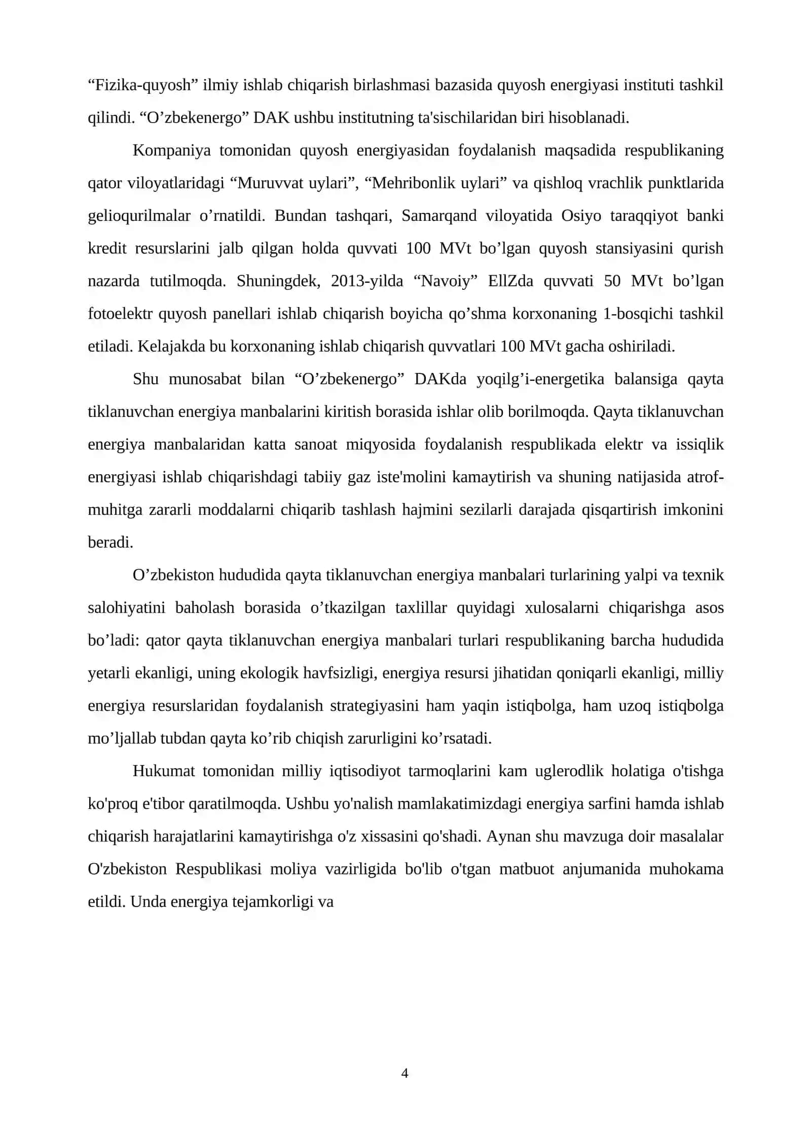Muqobil energiya manbalari 3