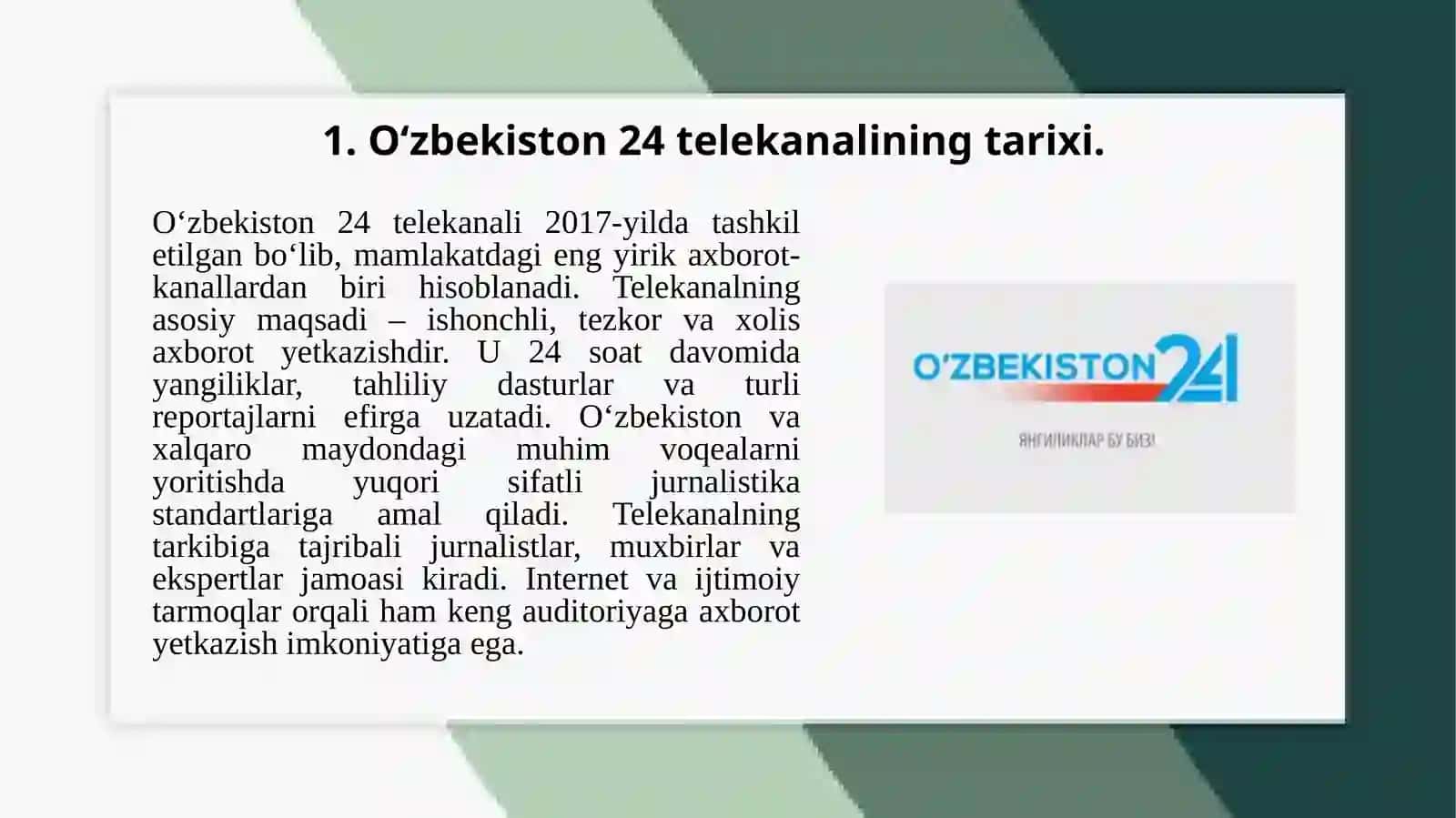 Oʻzbekiston24telekanali 3