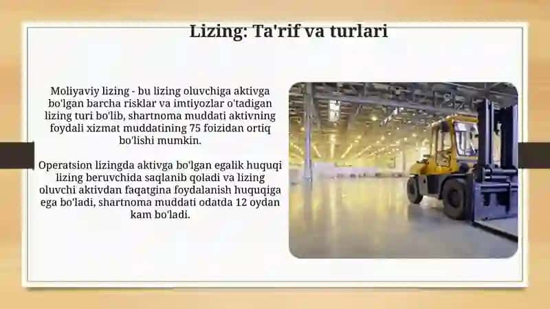 Lizingxizmatlariniko'rsatuvchisubyektlardabuxgalteriyahisobi 3