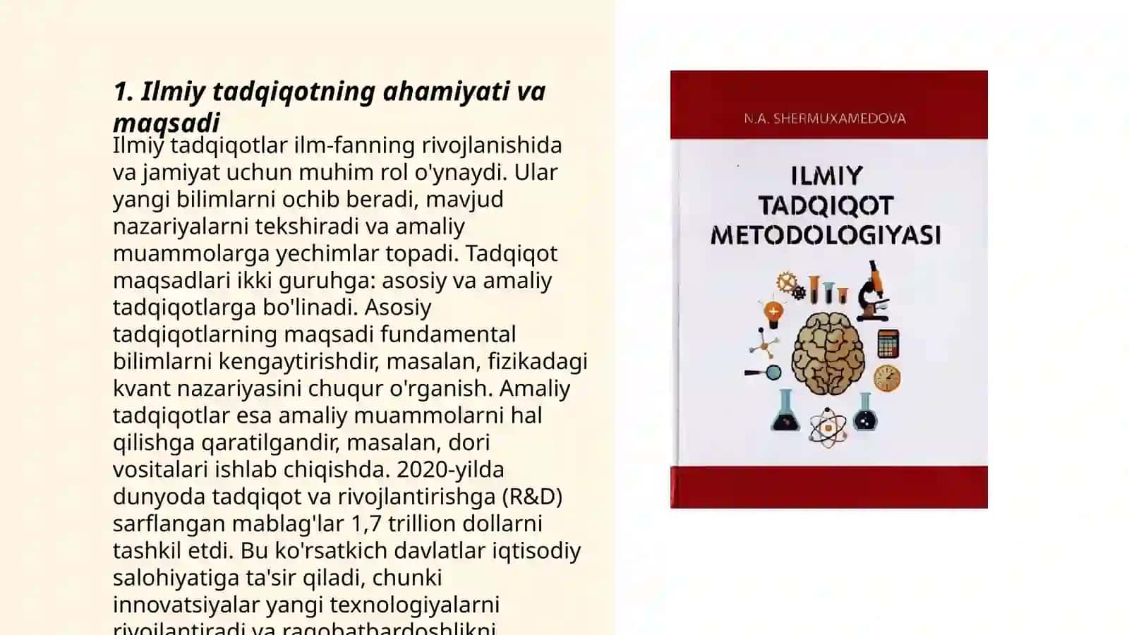 Ilmiy tadqiqot metodlari 3
