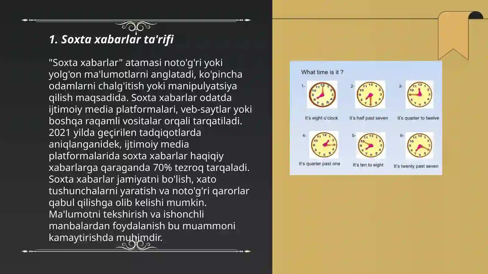 Soxta xabarlar ortida nima bor 3