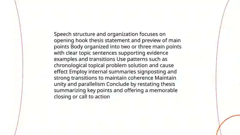 The art of public speech 3