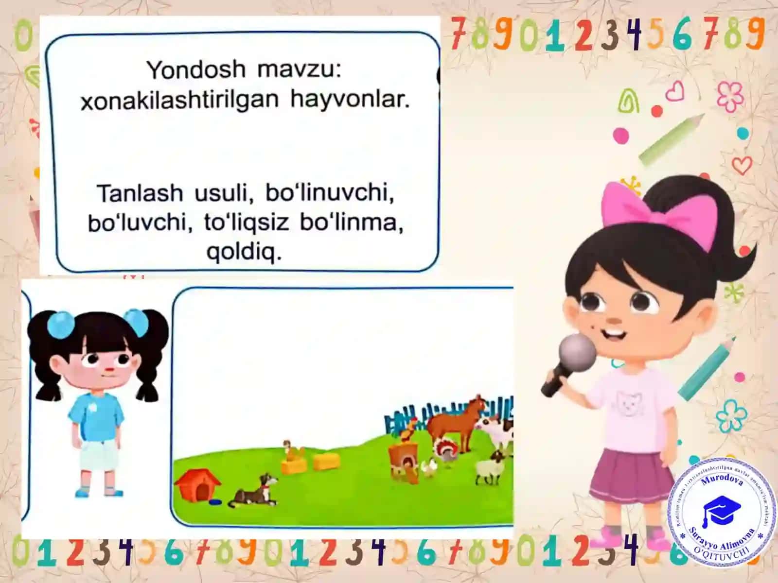 3-sinfMatematikaSonlarniboʻlish 3