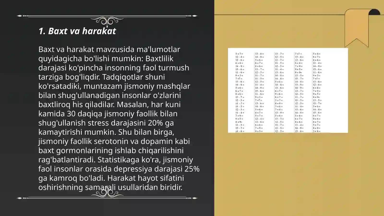 Baxt va Harakat 3