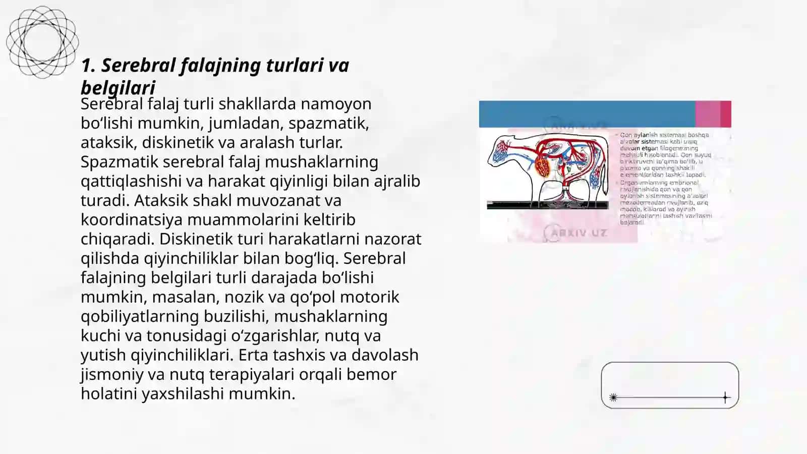 Serebral falaj, osteomielit, poliomielit 3