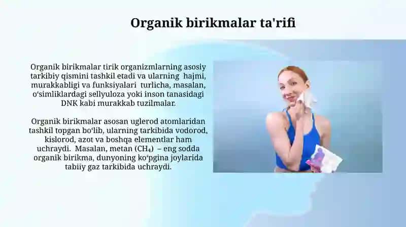 Ruh organik birikmalar 3