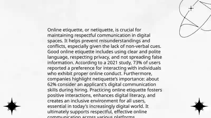 On-line etiquette |Gadjets in our life Manners 3