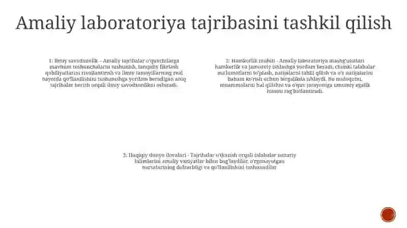 Ko'rgazmali Tajribaning Malakalarini Shakillantirish 3