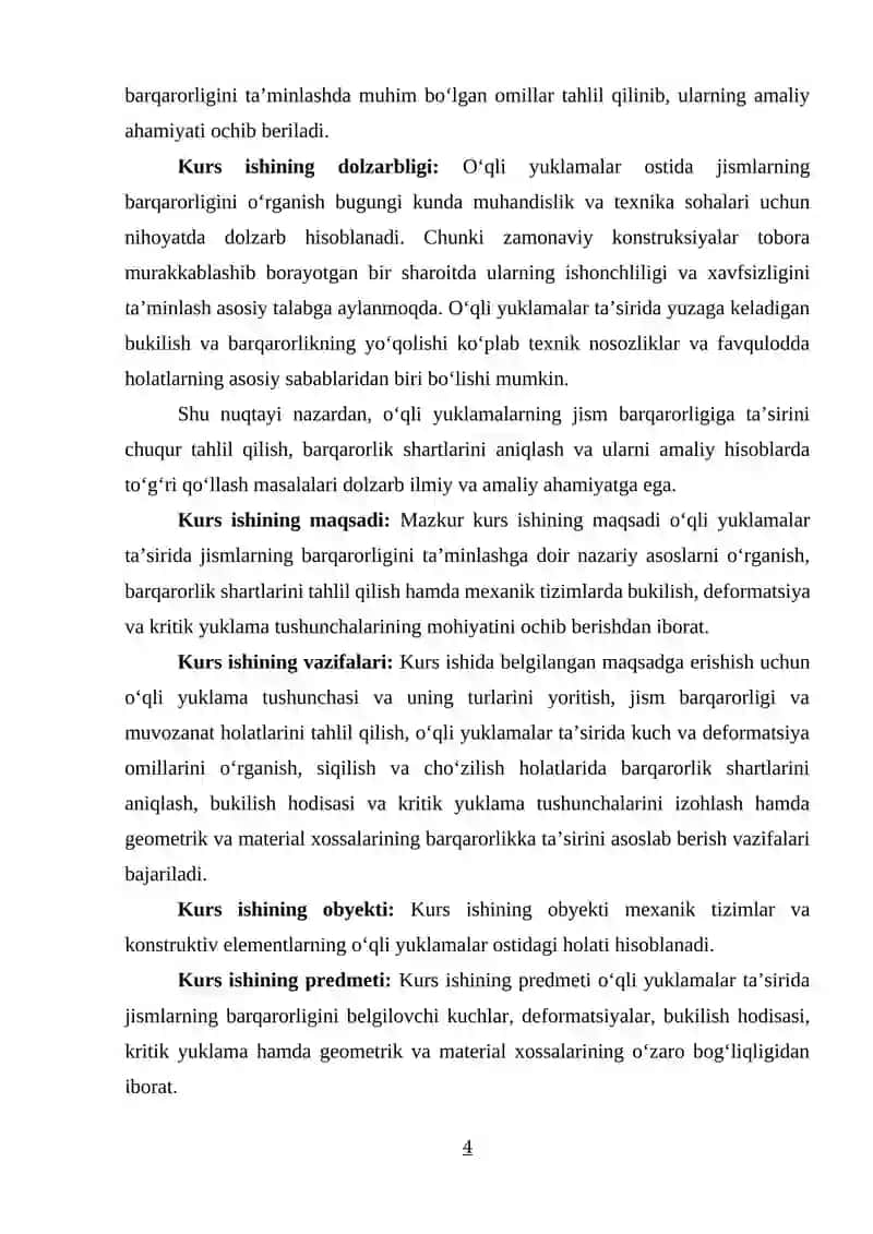 O‘QLI YUKLAMALARNING JISM BARQARORLIGIGA TA’SIRI 3