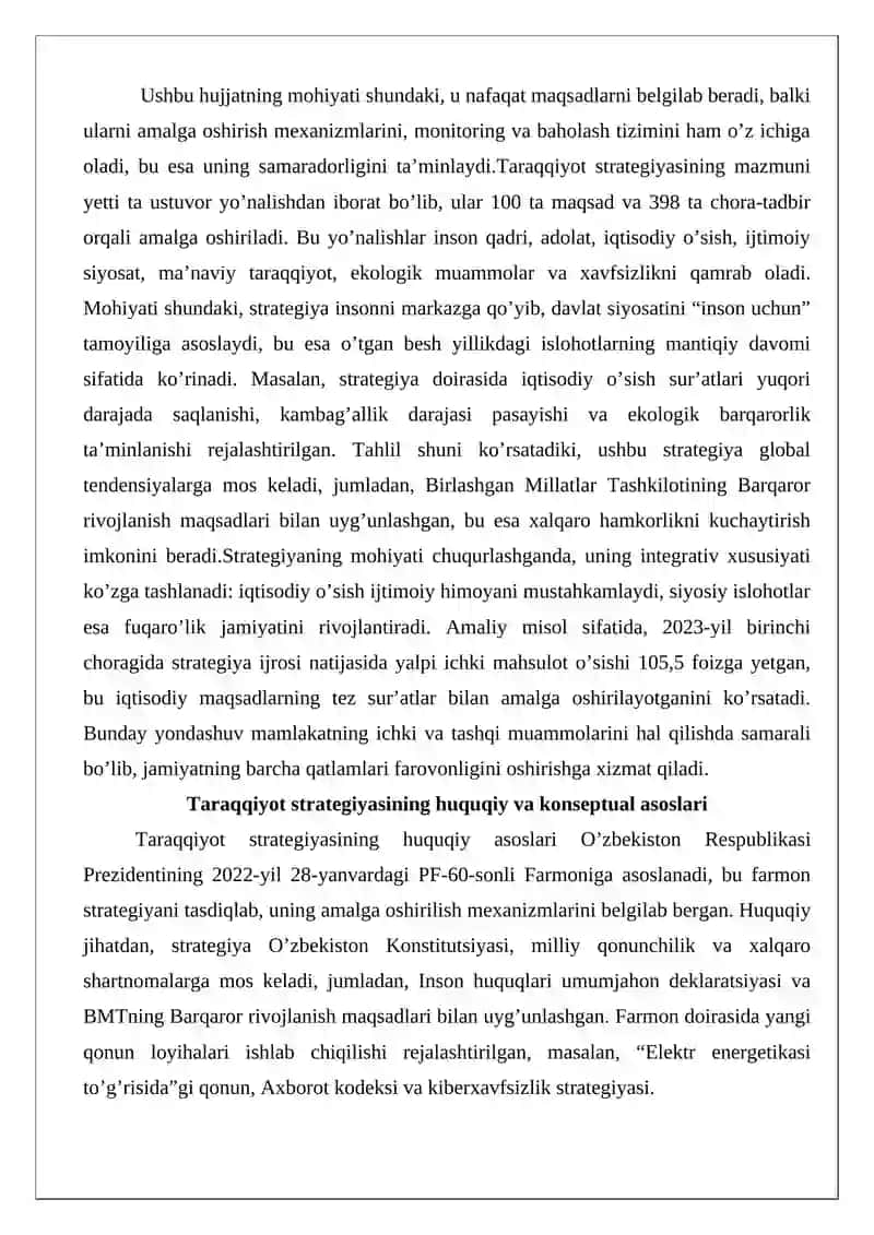 Taraqqiyot strategiyasining mazmuni va mohiyati 3