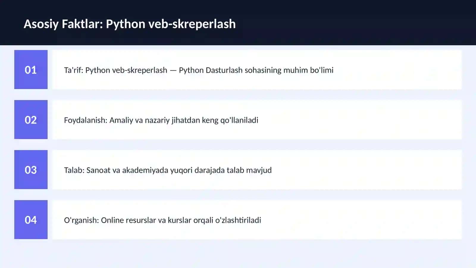 PYTHON DASTURLASH 3