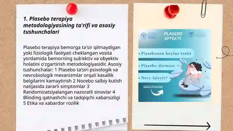 Plasebo terapiya metodologiyasi 3