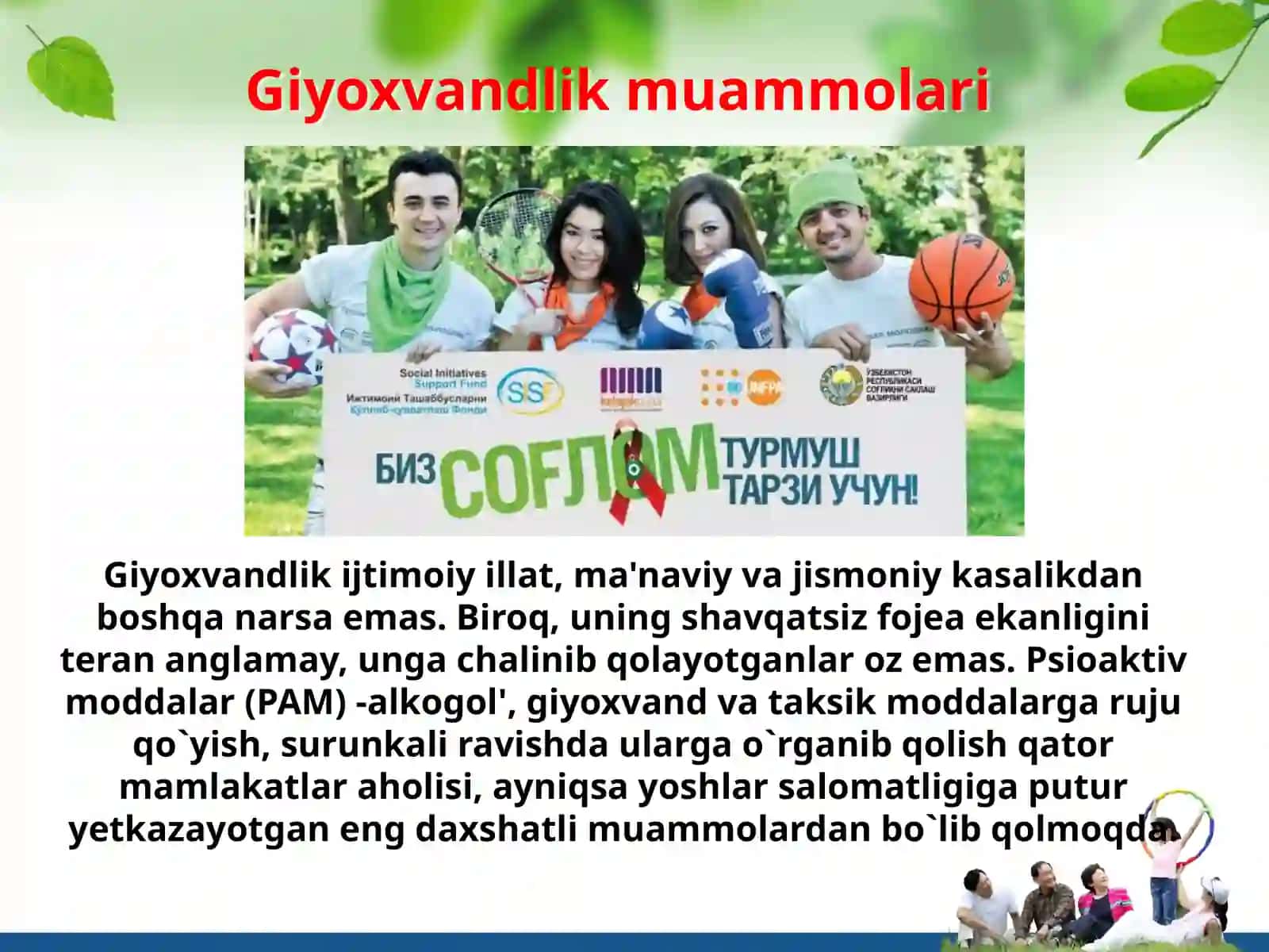 Sog’lom turmush tarzi 3