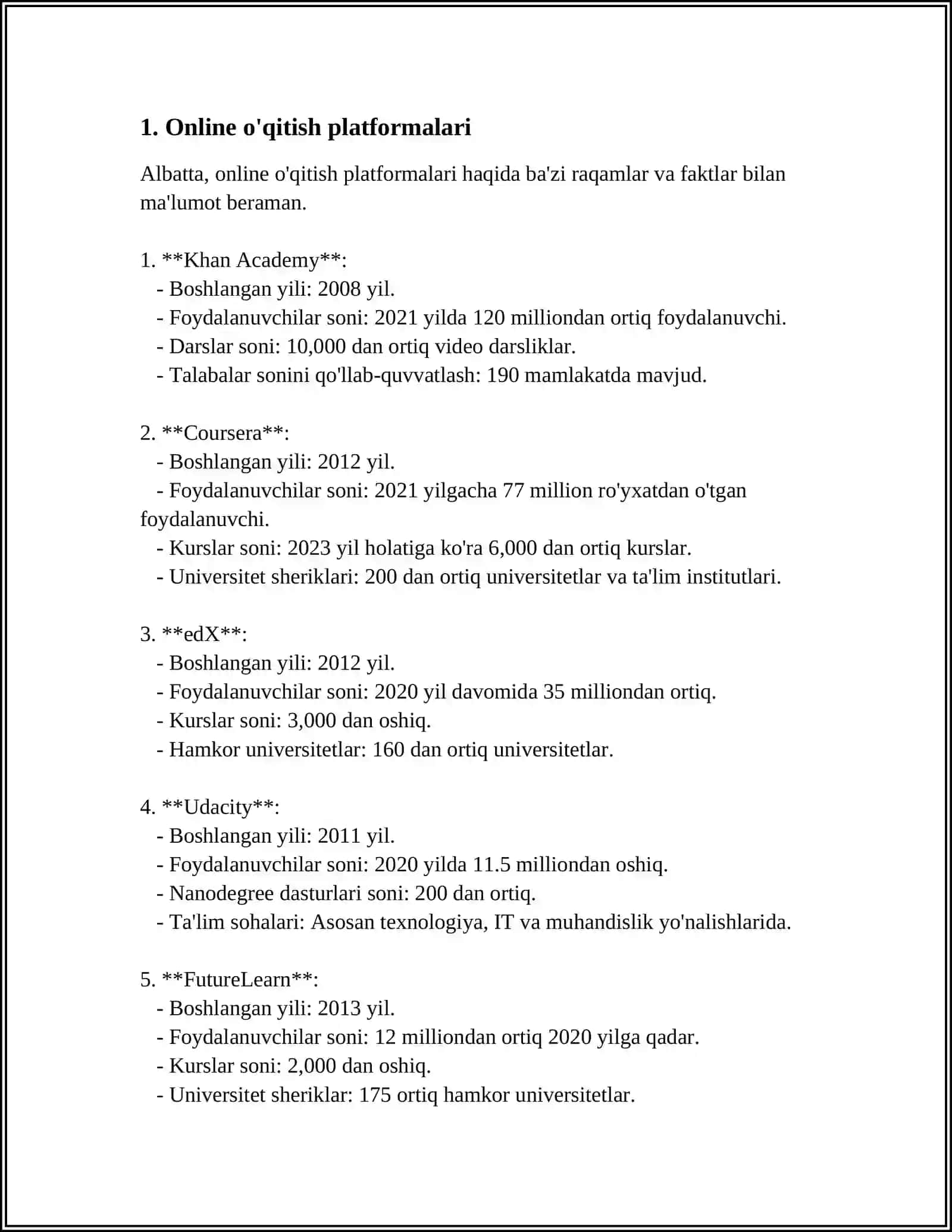 INTERNET TIZIMIDAGI O'QITISH METODLARI 3