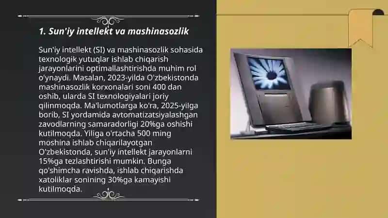 Sun'iy intellekt va mashinasozlik 3