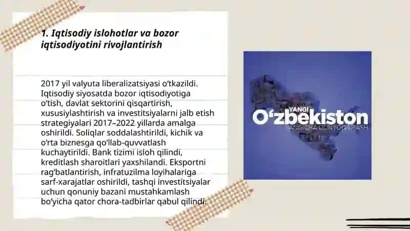 Iqtisodiy islohotlar va bozor iqtisodiyotini rivojlantirish 3