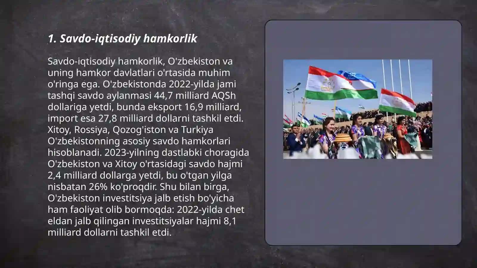 Savdo-iqtisodiy hamkorlik 3