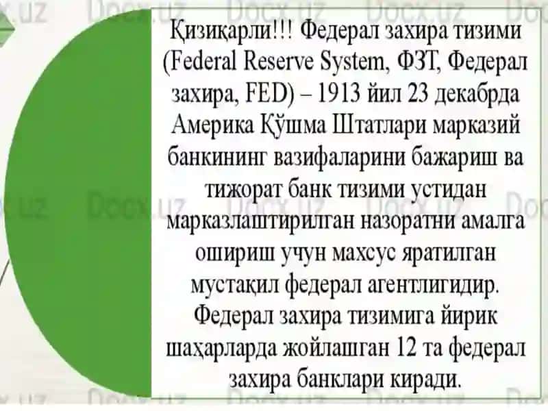 MOLIYAVIY MUASSASALAR 3