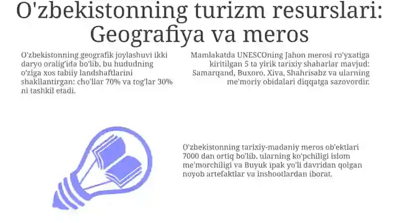 O'zbekiston respublikasining turizm-ekskursiya resurslari 3