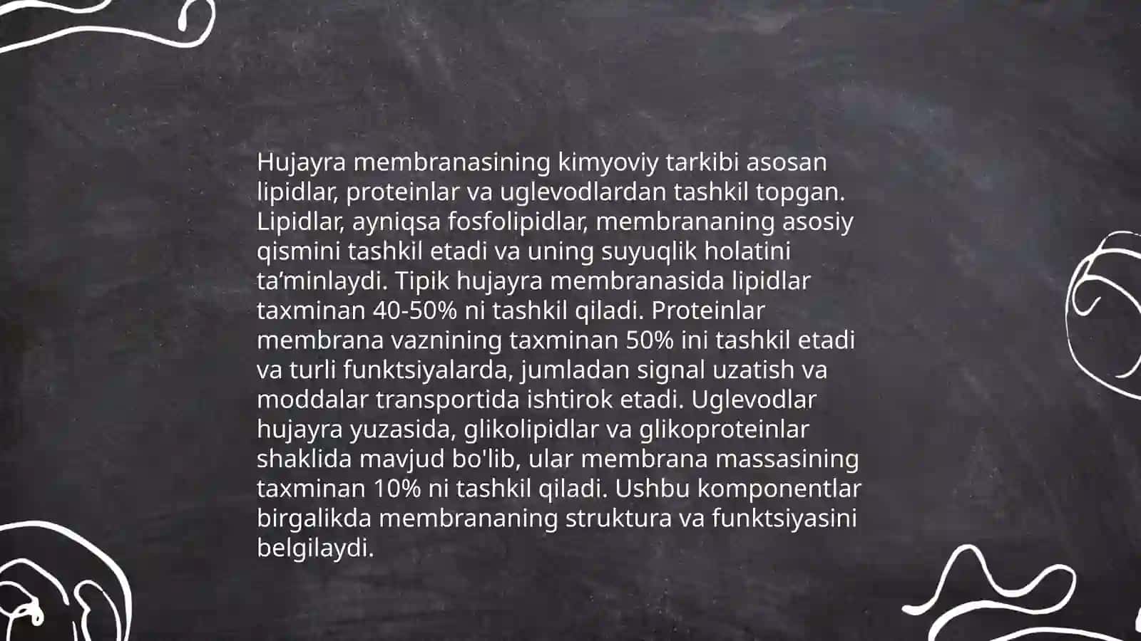 Hujayraning kimyoviy tarkibi 3