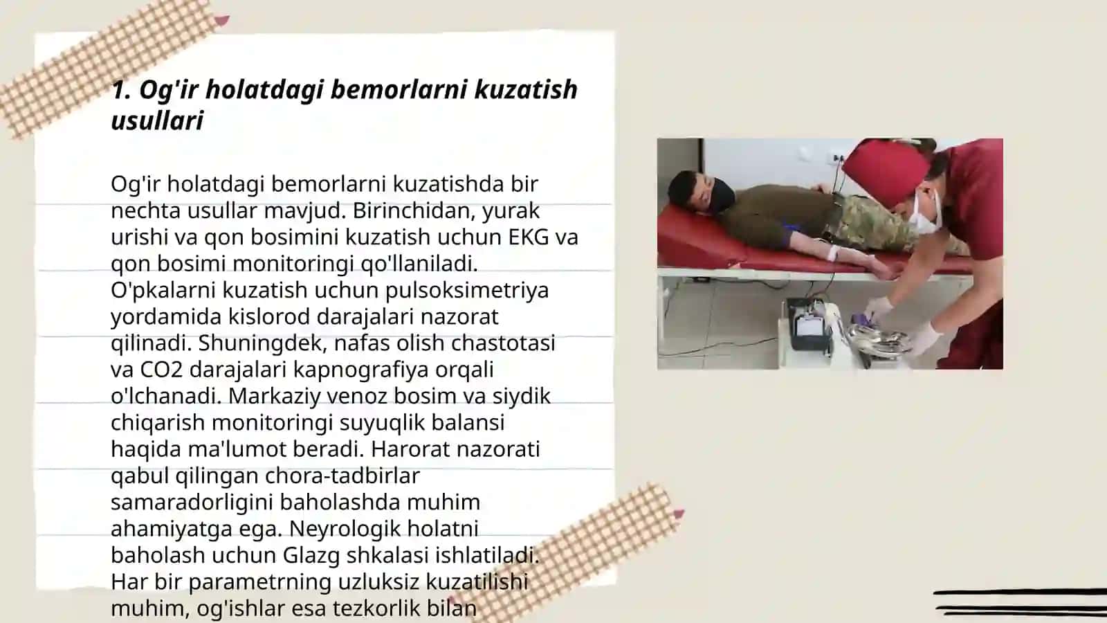 Og'ir va terminal holatlarda bemorlarni baholash 3