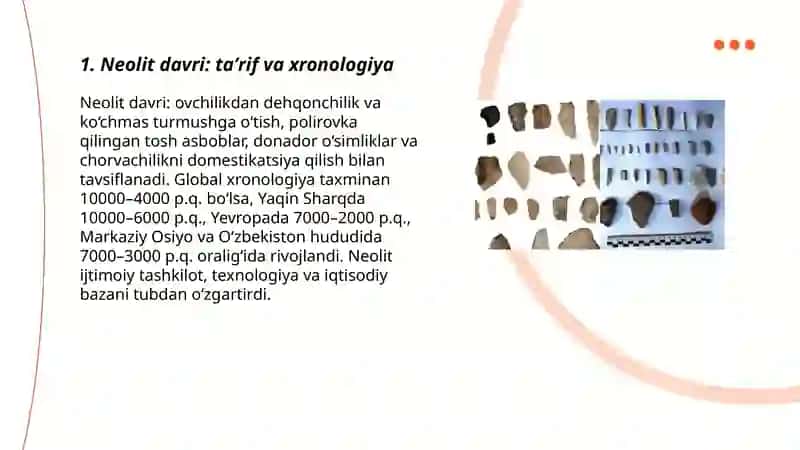 Neolit davri arxeologiyasi 3