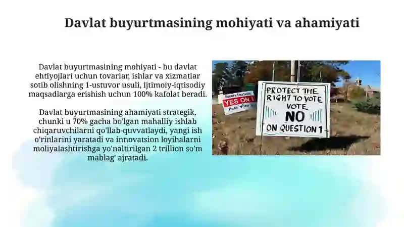 Mulk tartibi haqida amali ish 3