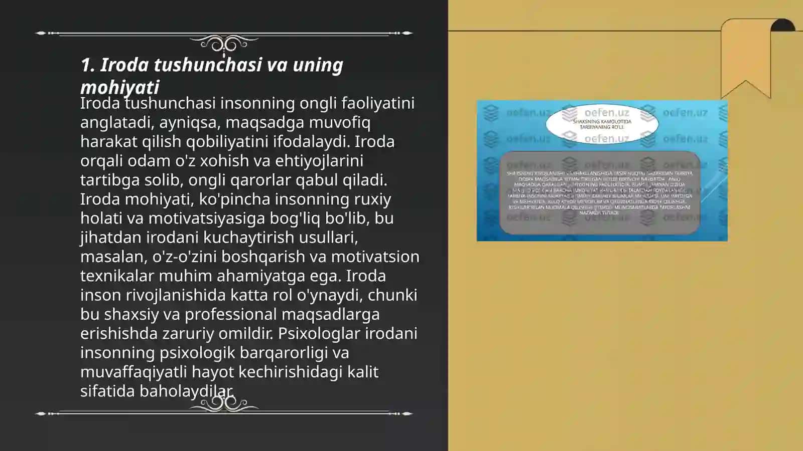 Shaxsning irodaviy sifatlarini rivojlanishi 3