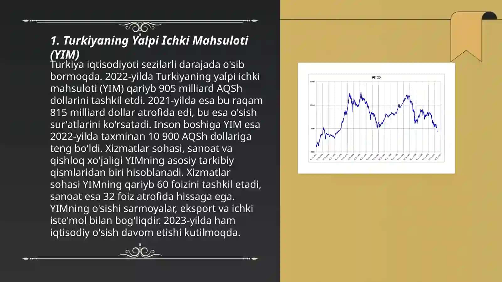 Turkiyaning iqtisodiy ko'rsatkichi 3