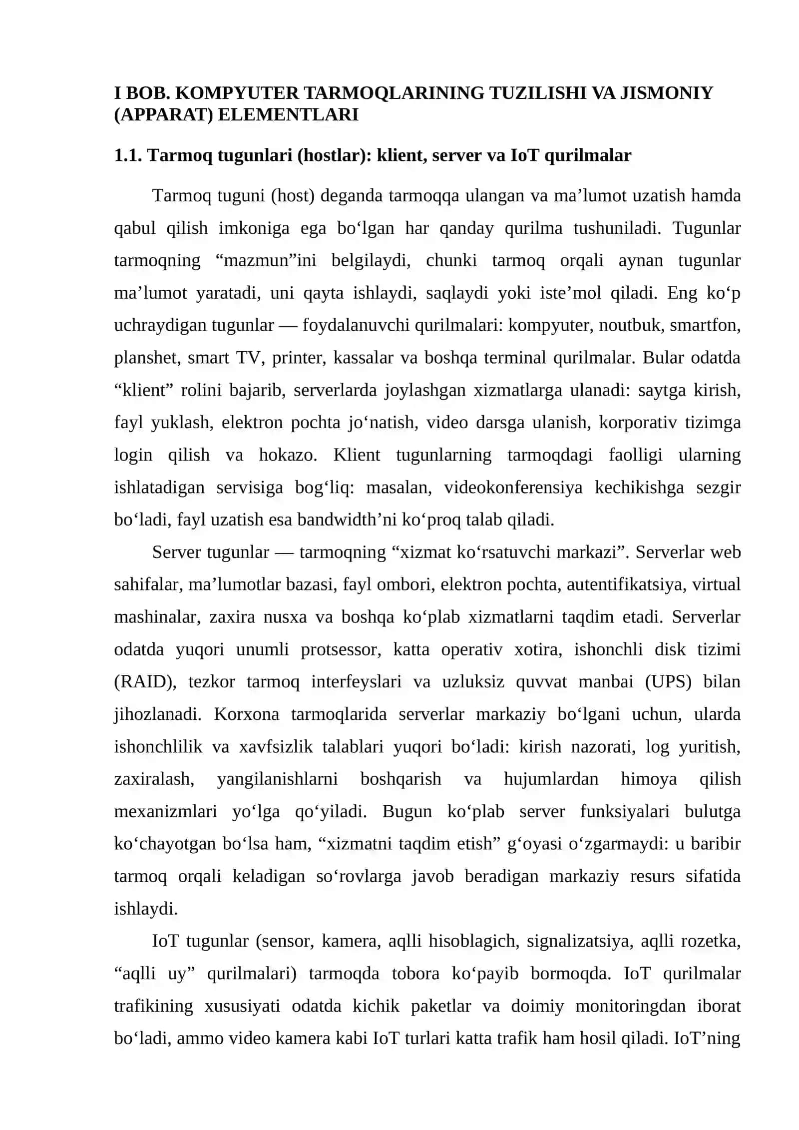KOMPYUTER TARMOQLARINING ASOSIY ELEMENTLARI 3