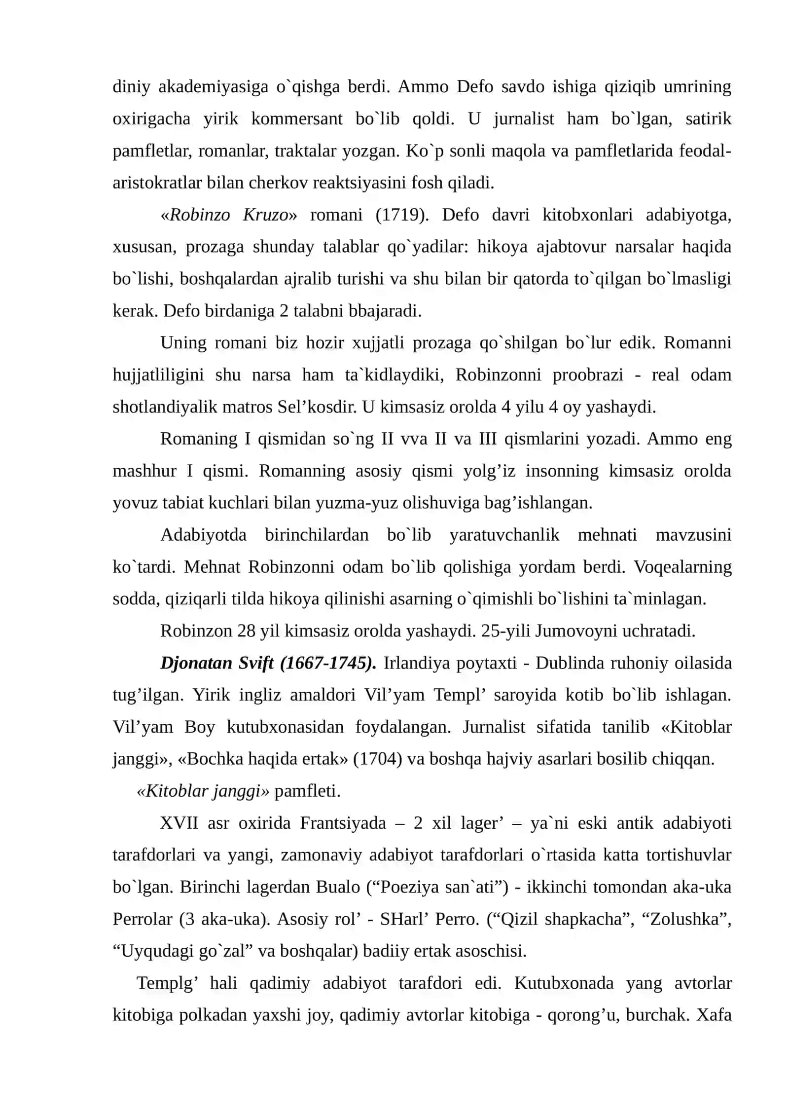 Angliya va Germaniyada ma`rifatchilik adabiyoti 3