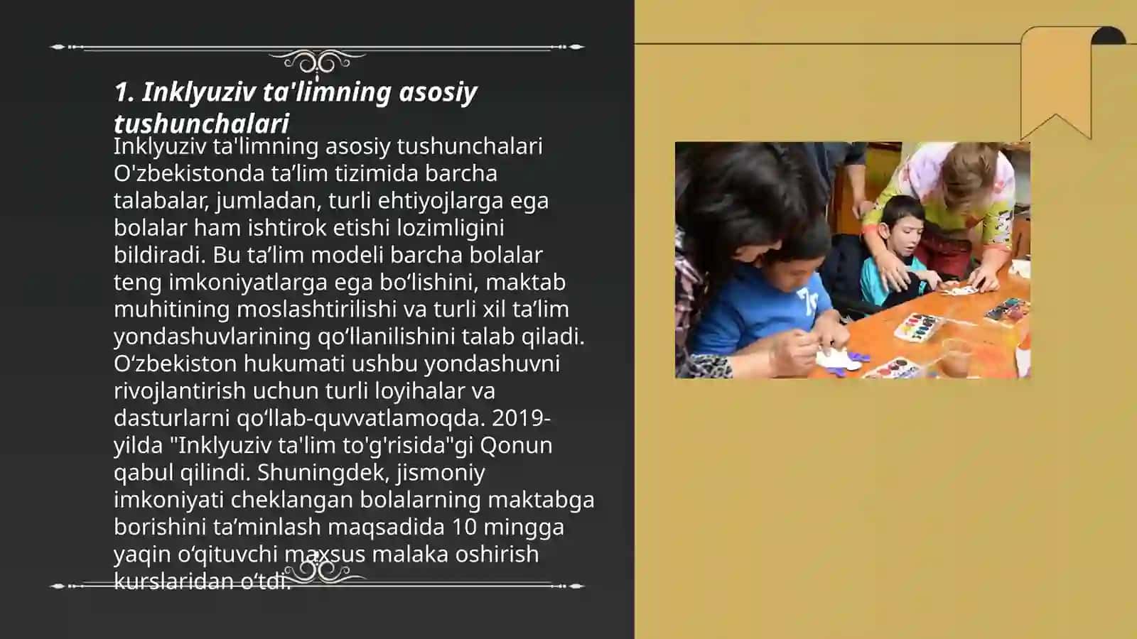 Inklyuziv ta'limning asosiy tushunchalari 3