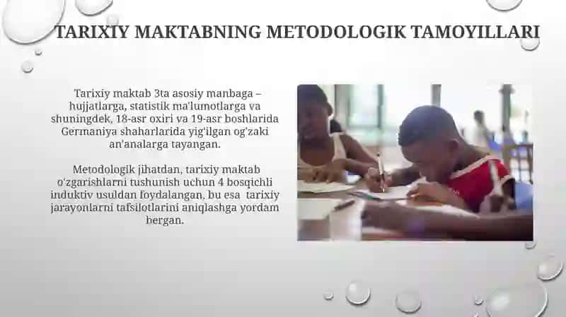 Tarixiy Maktabning Iqtisodiy Nazariyalari 3