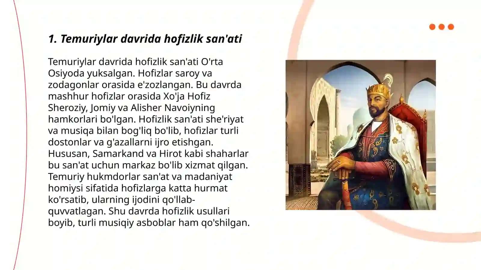 Temuriylar davri musiqa madaniyati 3
