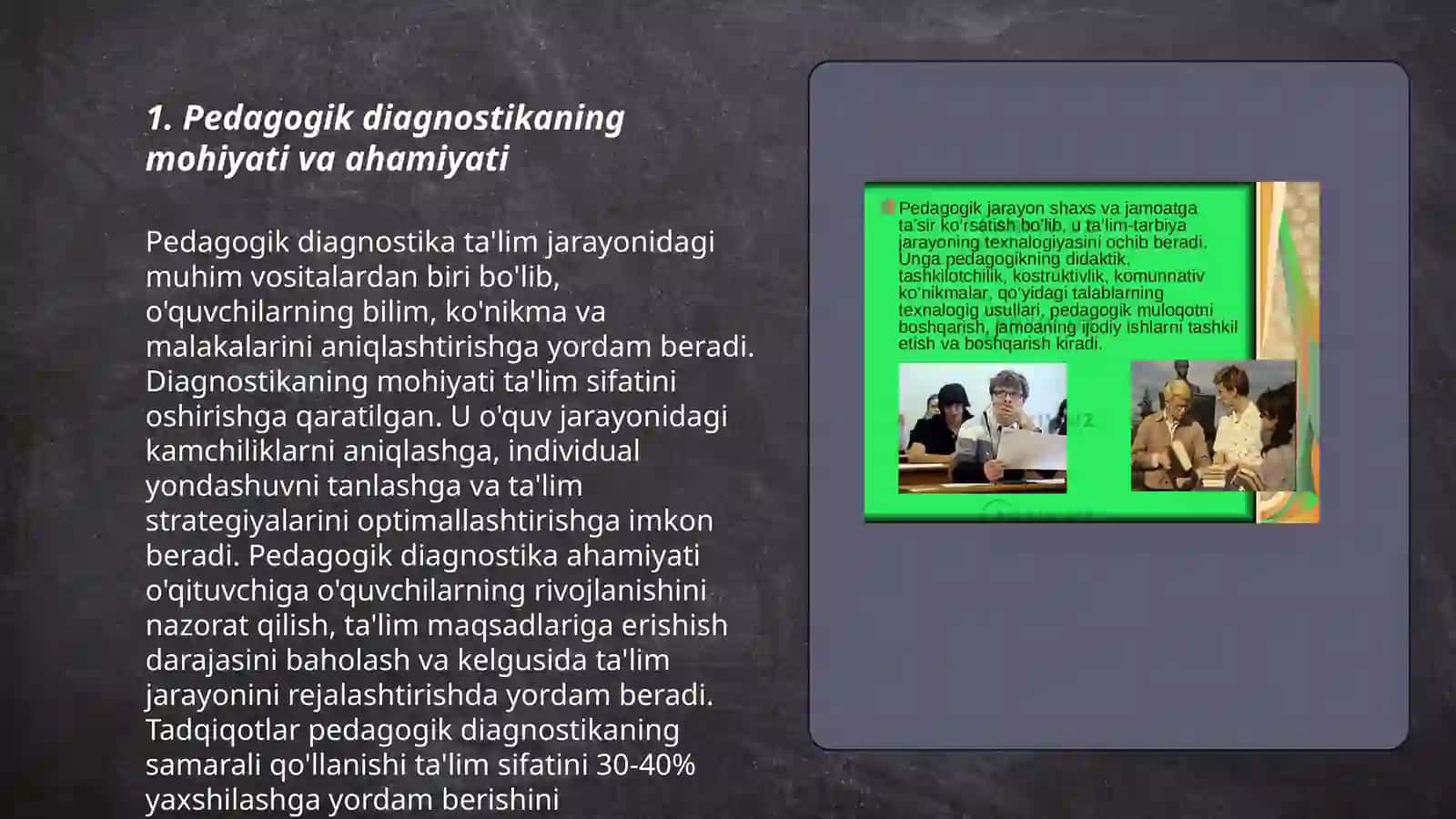 Pedagogik diagnostika fanining maqsad va vazifalari 3