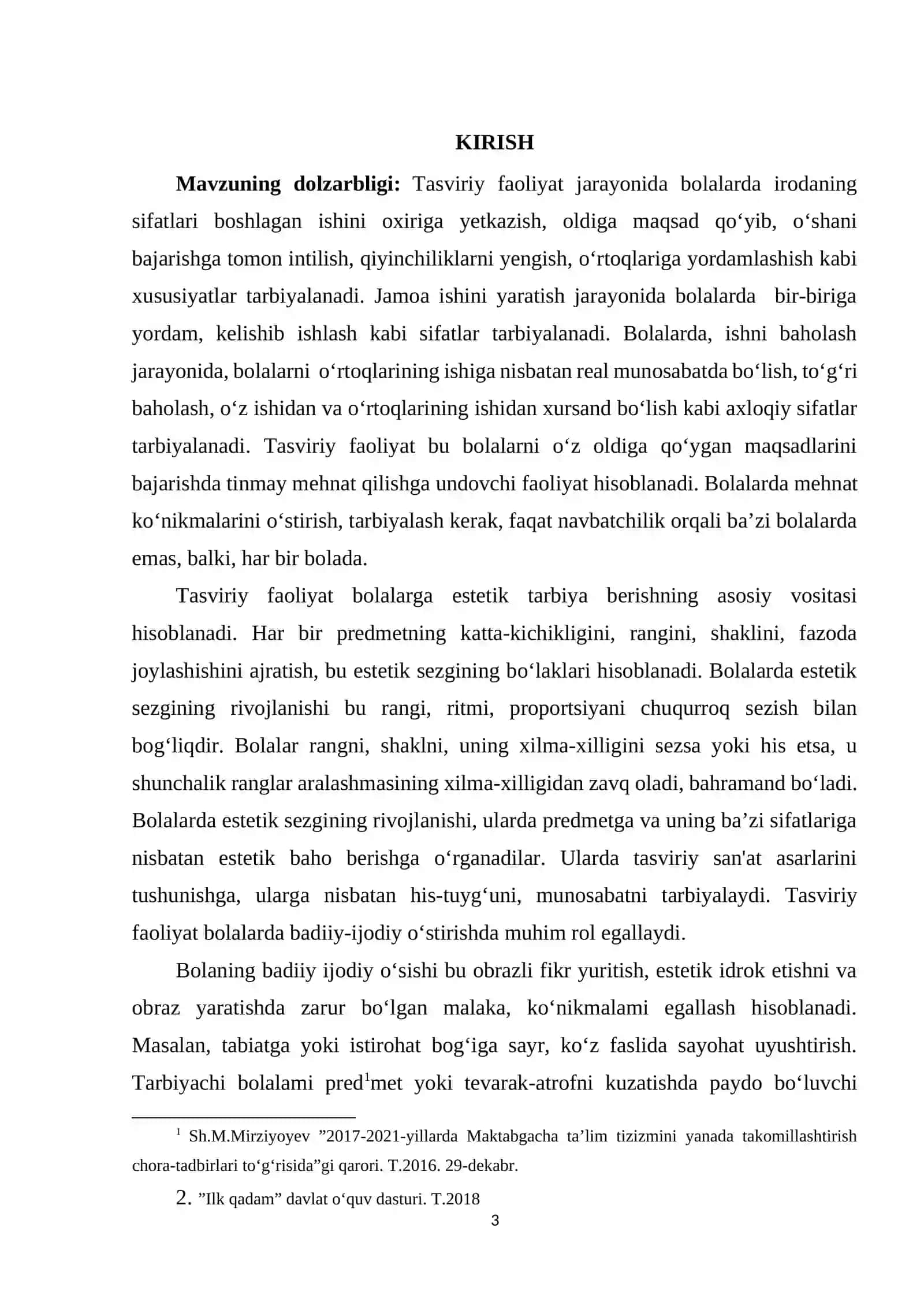 TASVIRIY FAOLIYATGA O‘RGATISH METOD VA USULLARI 3
