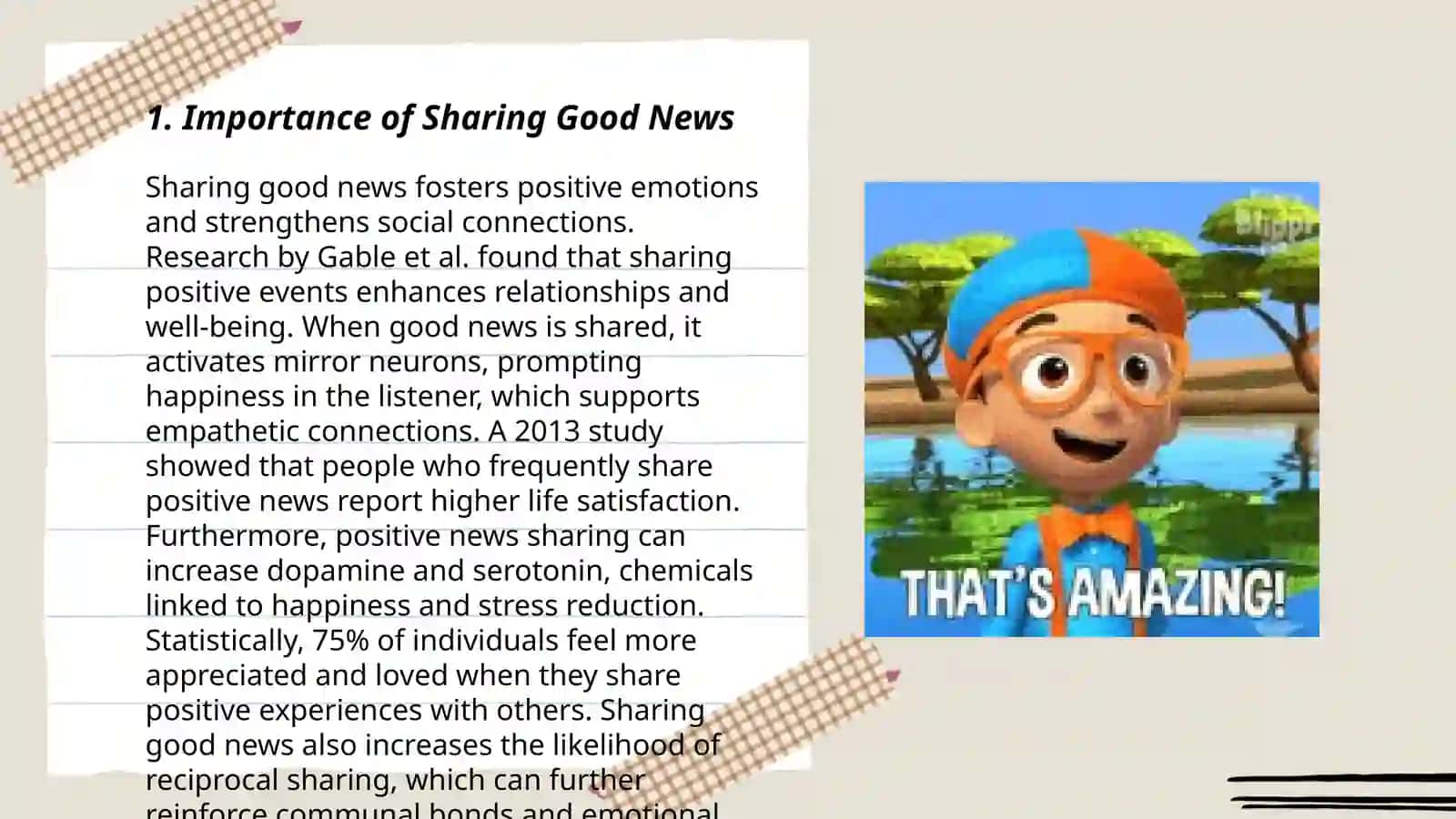 Importance of Sharing Good News 3