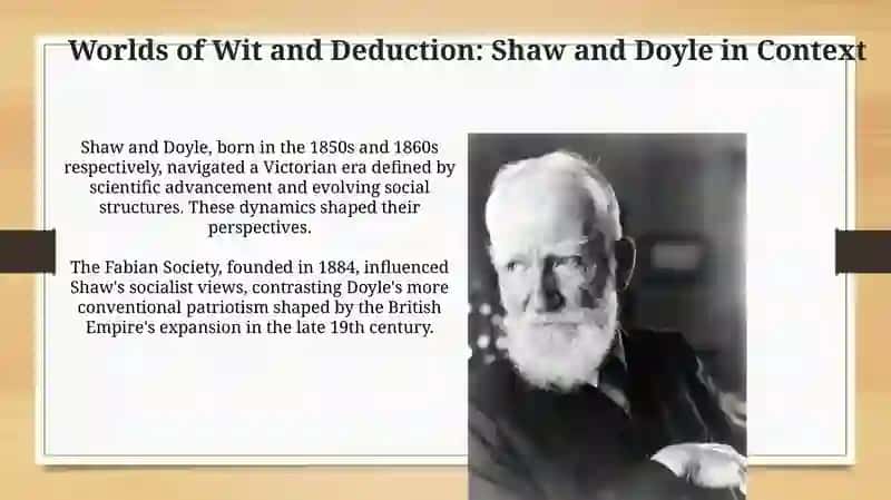 The Literary Works of Bernard Shaw and Arthur Conan Doyle 3