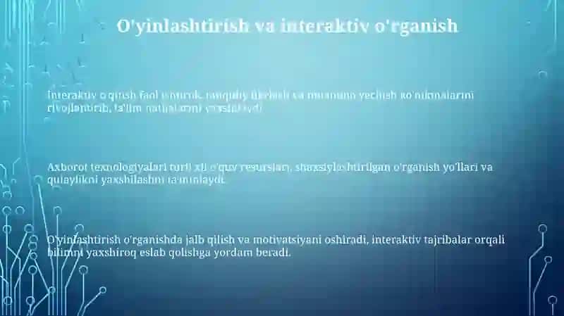 Axborot texnologiyalari va ta'lim 3